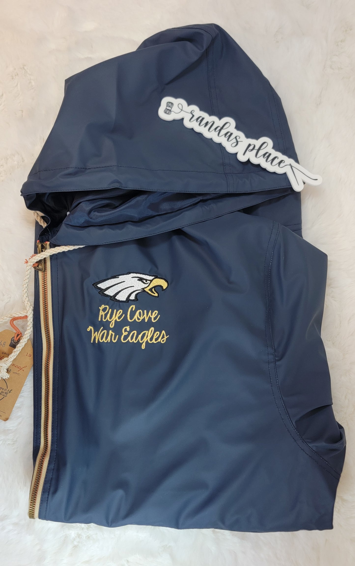 Rye Cove War Eagles Rain Jacket