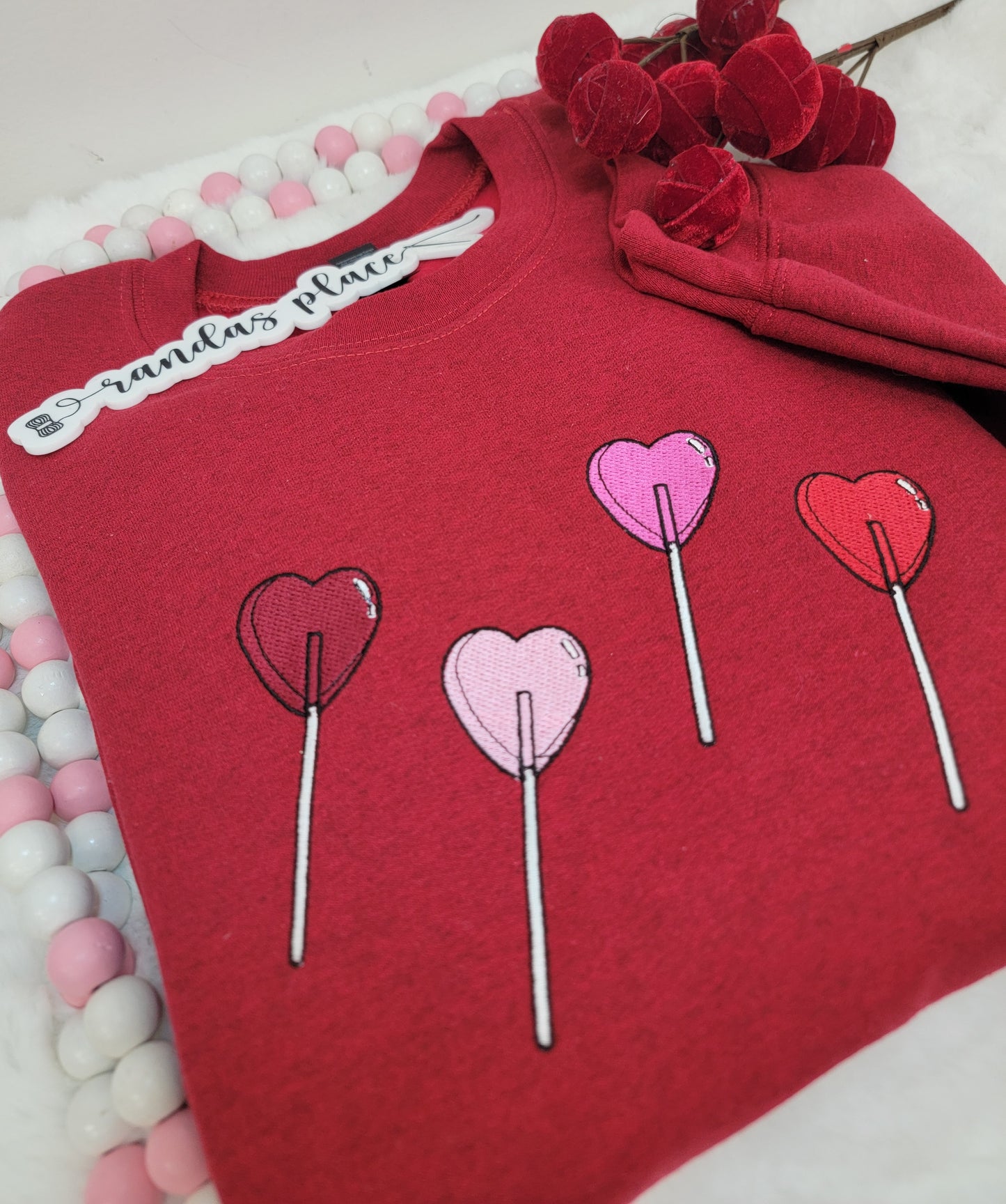 Heart Suckers Valentine Crewneck