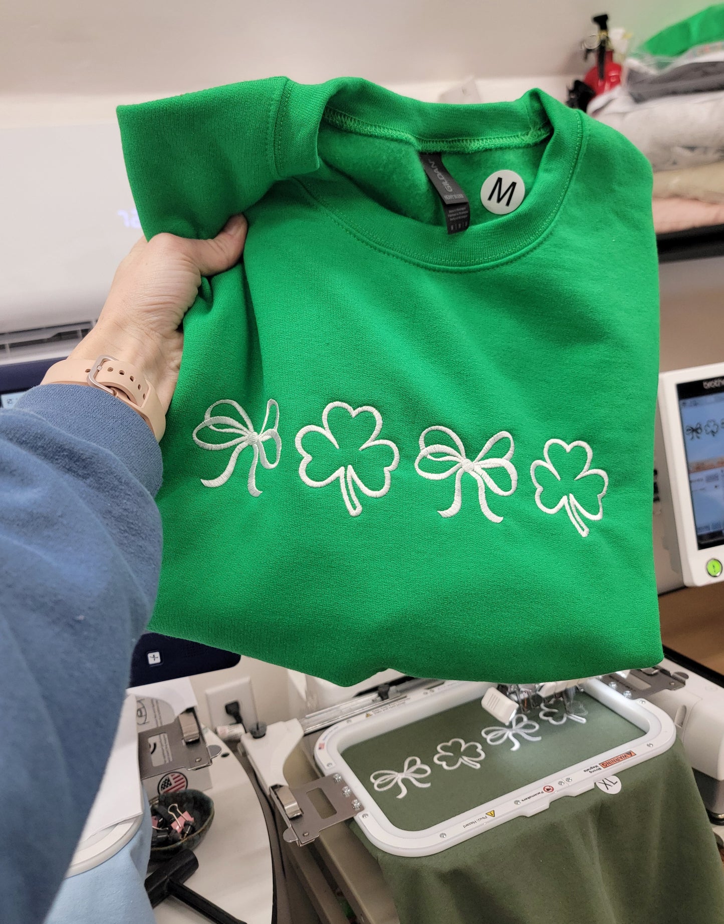 Saint Patrick Bow Crewneck