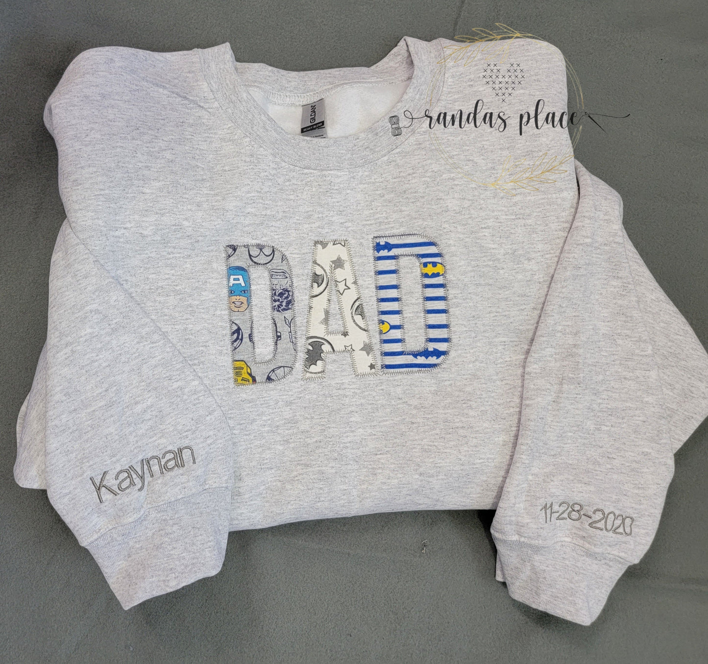 Custom NAME Crewneck with Infant Apparel 3XL-5XL