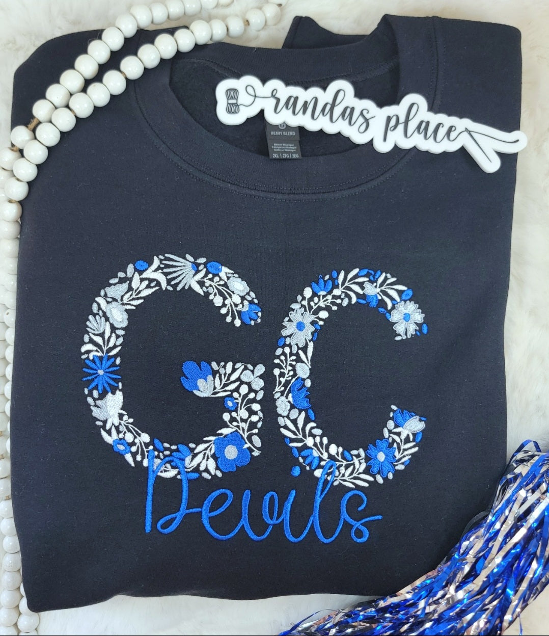 Gate City Devils Floral Crewneck