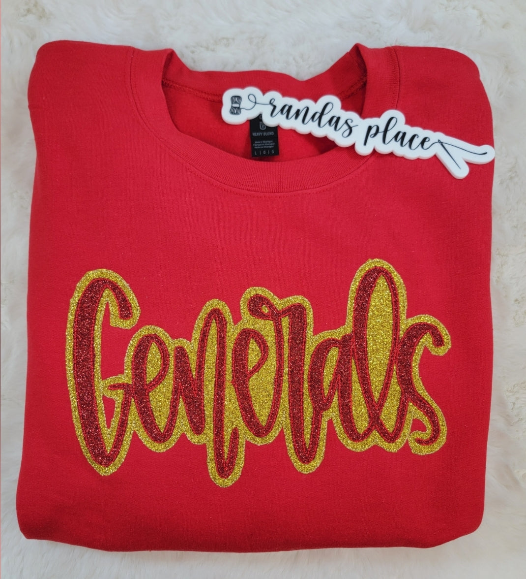 Generals Sparkle Crewneck