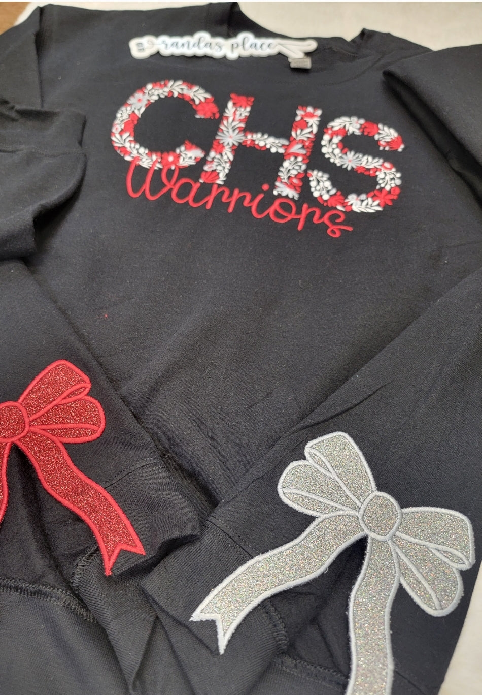 CHS Warriors Floral Crewneck