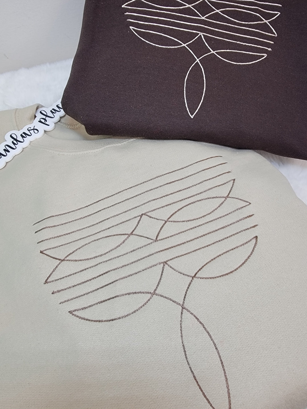 Western Boot Print Crewneck