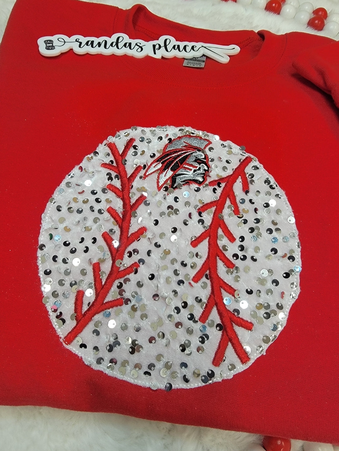 Central Warriors Sequence Baseball Crewneck