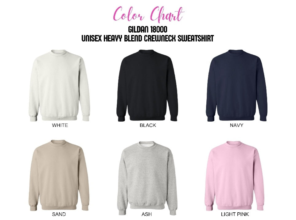 Custom NAME Crewneck with Infant Apparel 3XL-5XL