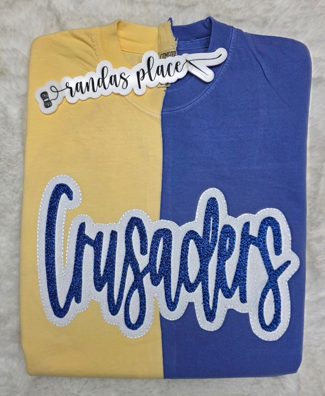 Dryden Crusaders Split Sparkle Tee