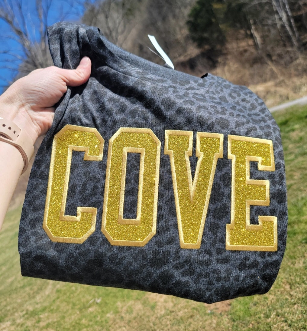 Cove Sparkle Leopard Tee