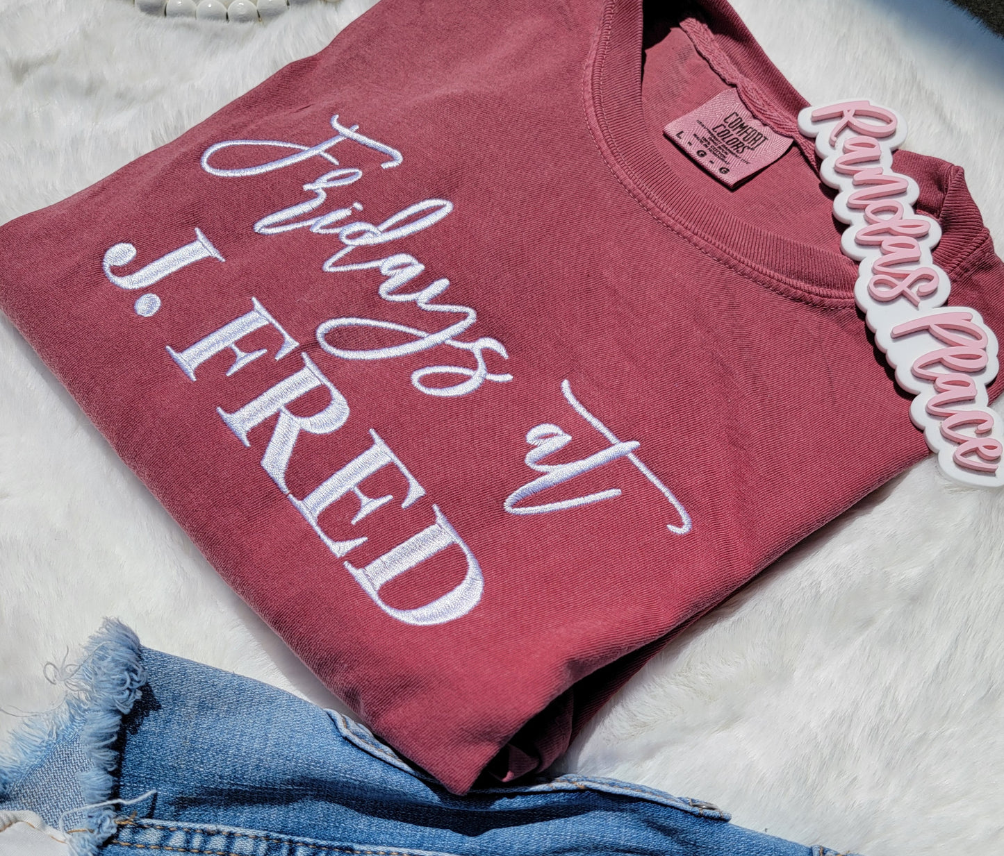 Fridays at J. Fred Comfort Color Tee