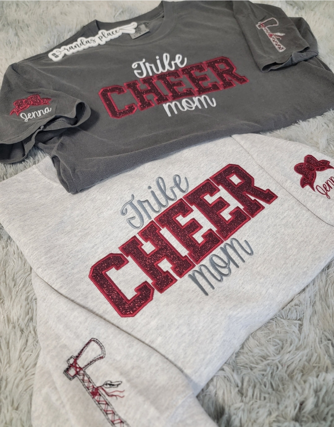 Tribe Cheer Mom Sparkle Apparal