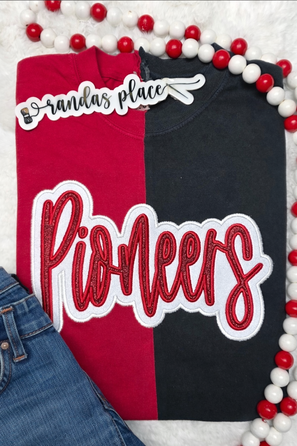 Pioneers Split Sparkle Tee