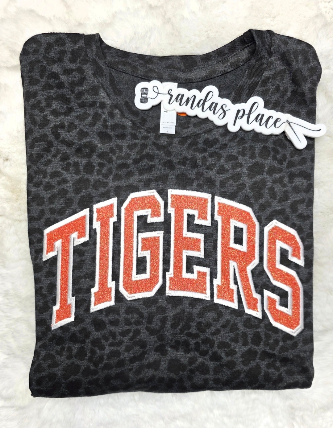 Tigers Sparkle Leopard Tee