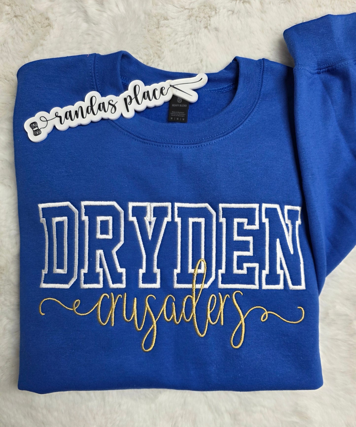 Custom Varsity & Script Crewneck