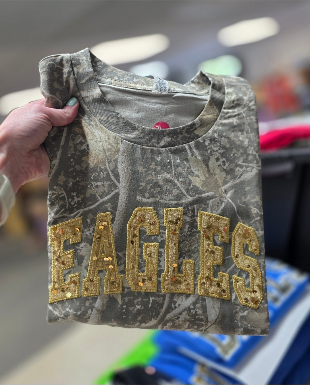 Eagles Camo Sequence Tee