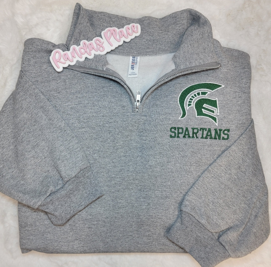Eastside Spartans Quarter Zip
