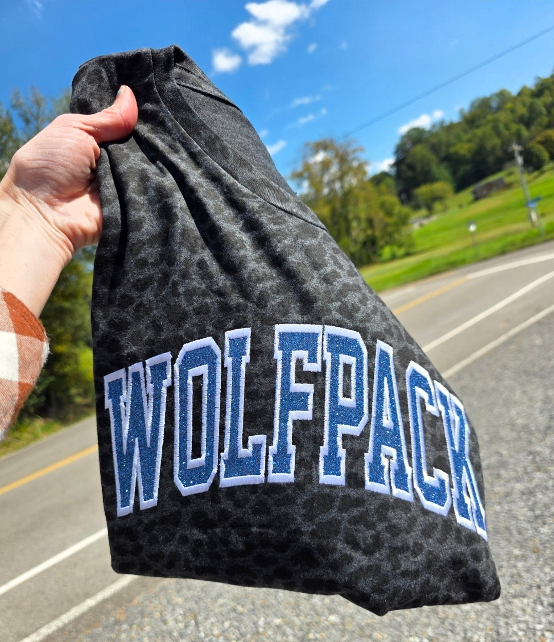 Ridgeview Wolfpack Sparkle Leopard Tee