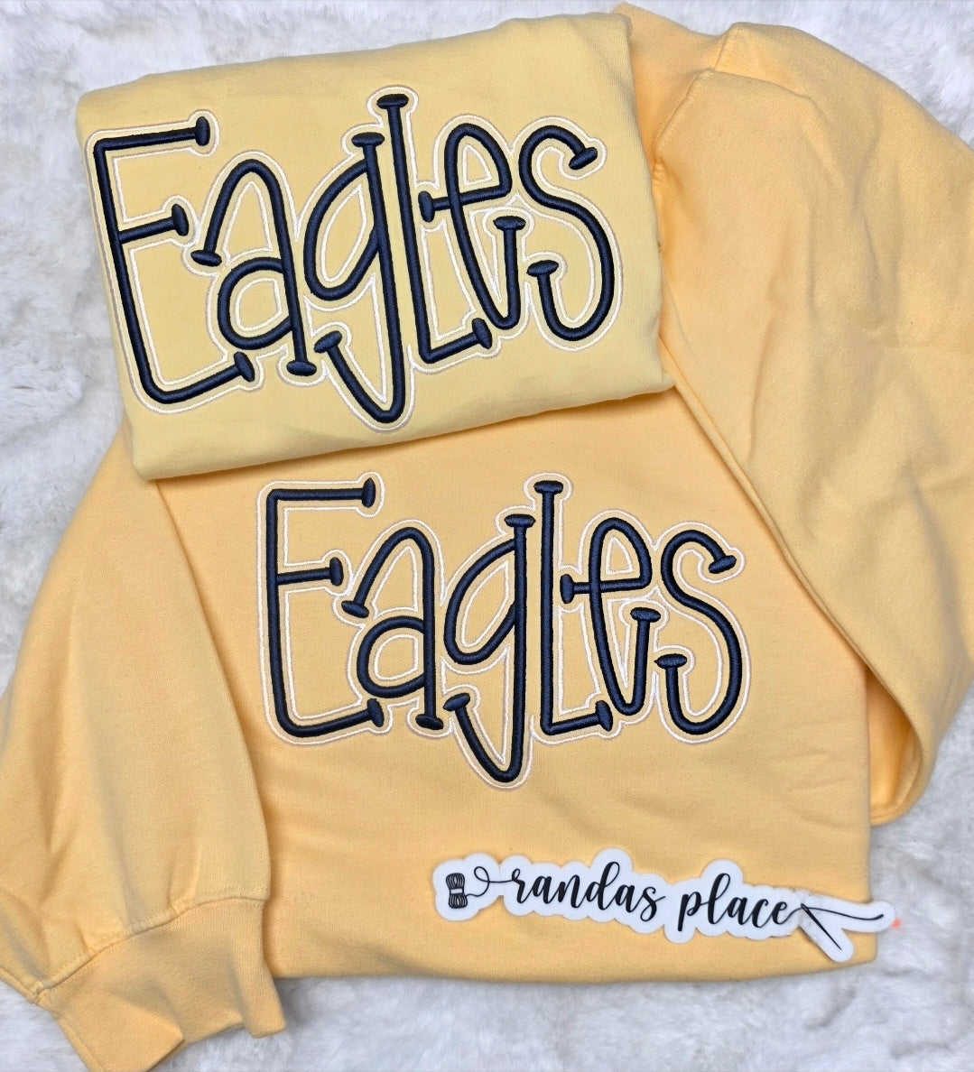Eagles Puff Sweatshirt/Tee