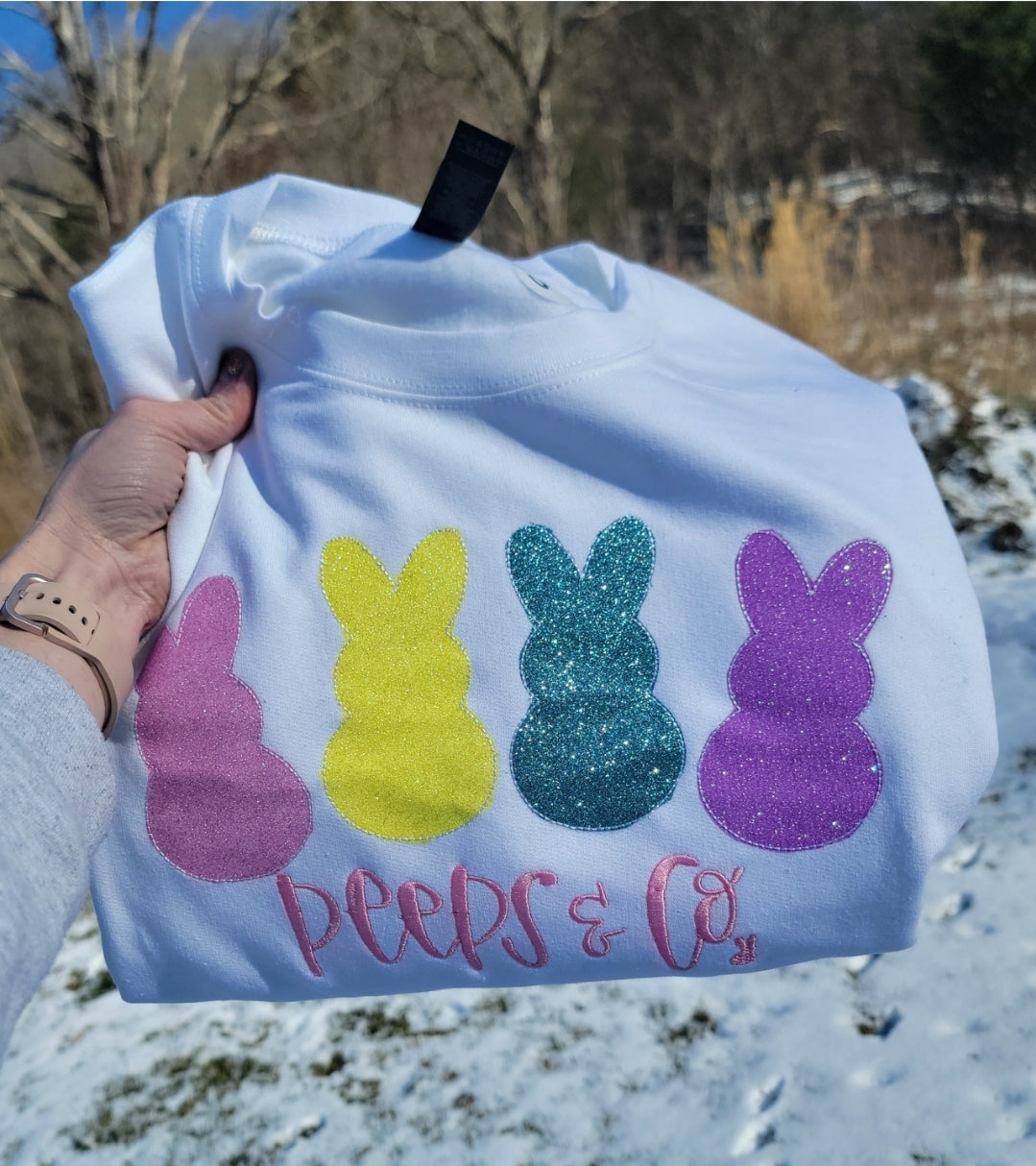 Peeps & Co. Sparkle Crewneck