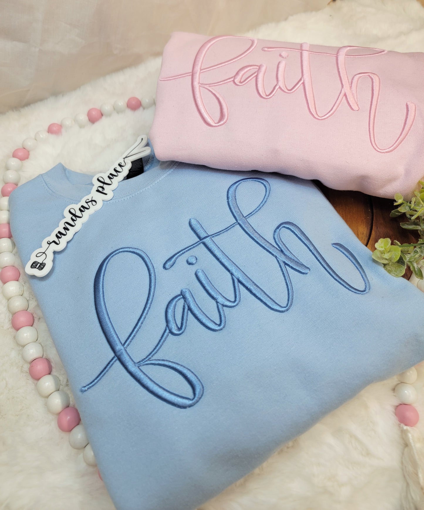 Faith Puff Crewneck