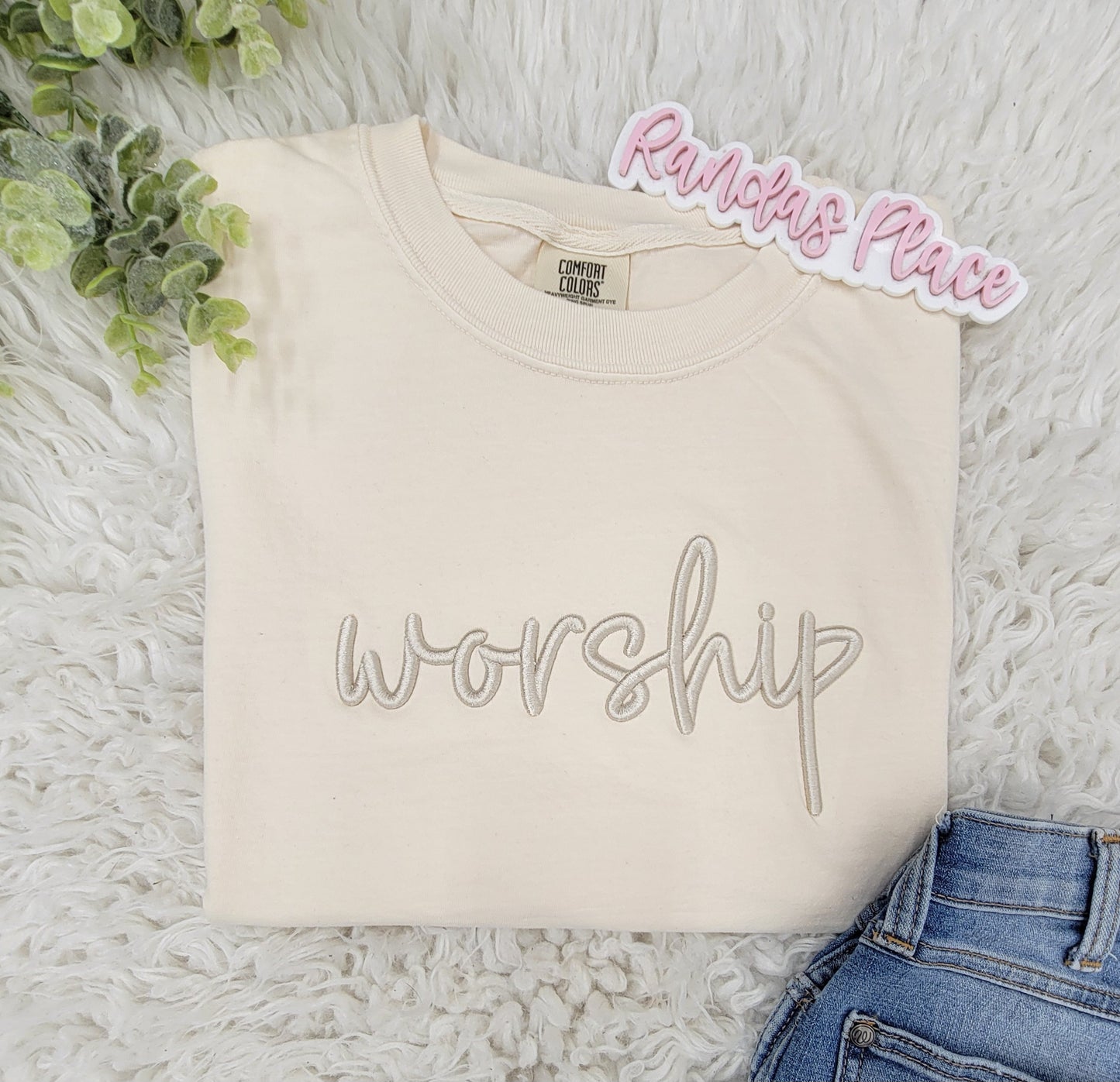 Worship Inspirational Puff Tee
