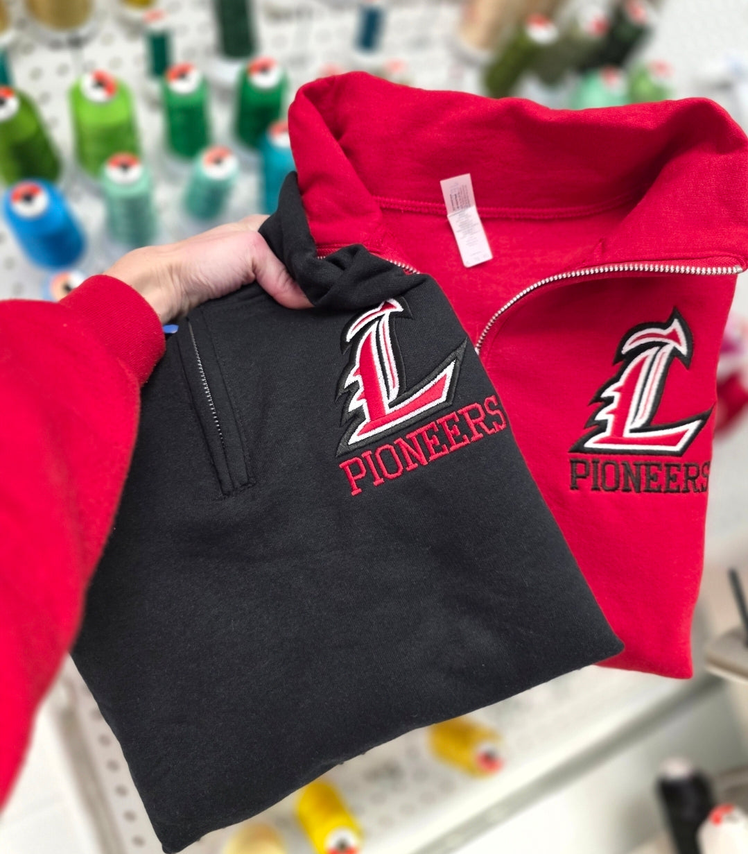 Lebanon Pioneers Quarter Zip