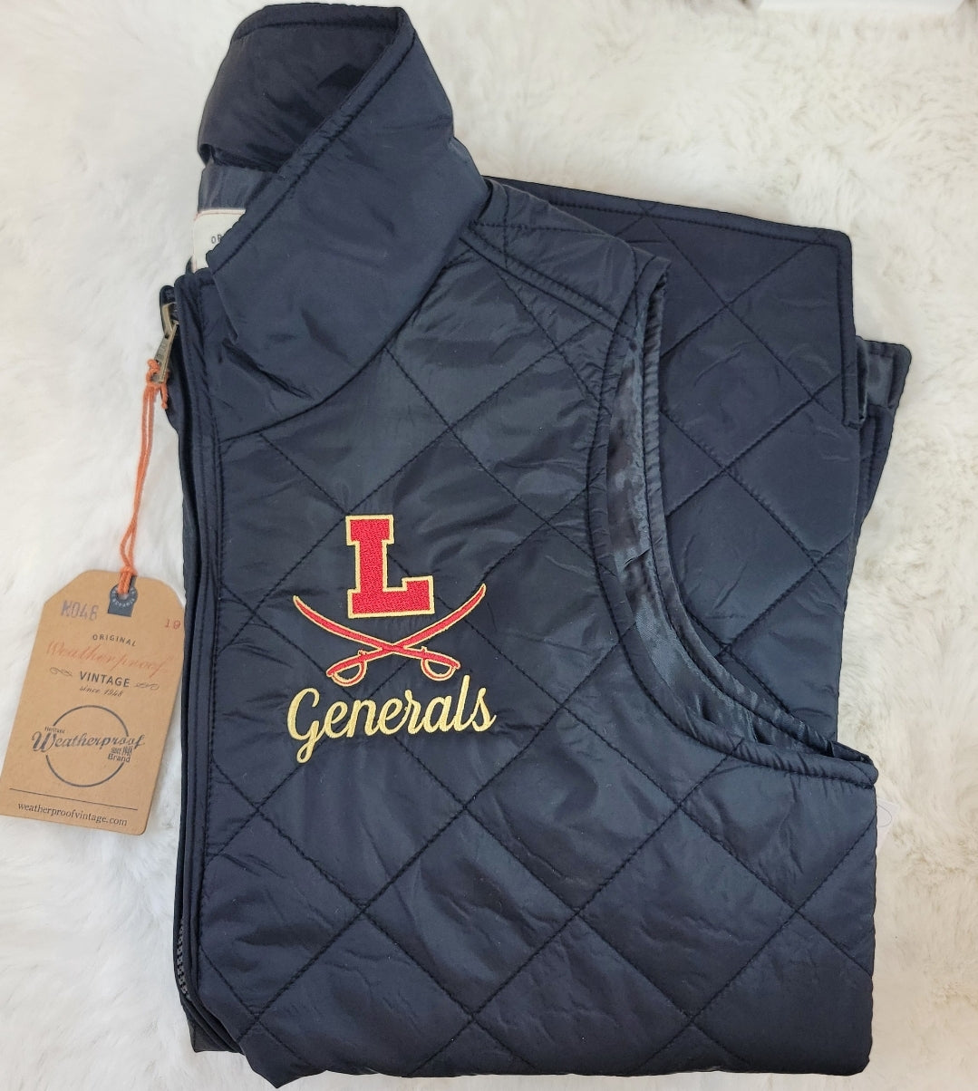 Lee High Generals Vest