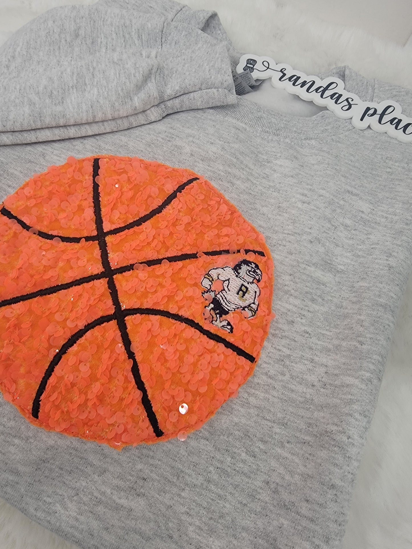 Rye Cove War Eagles Sequence Basketball Crewneck