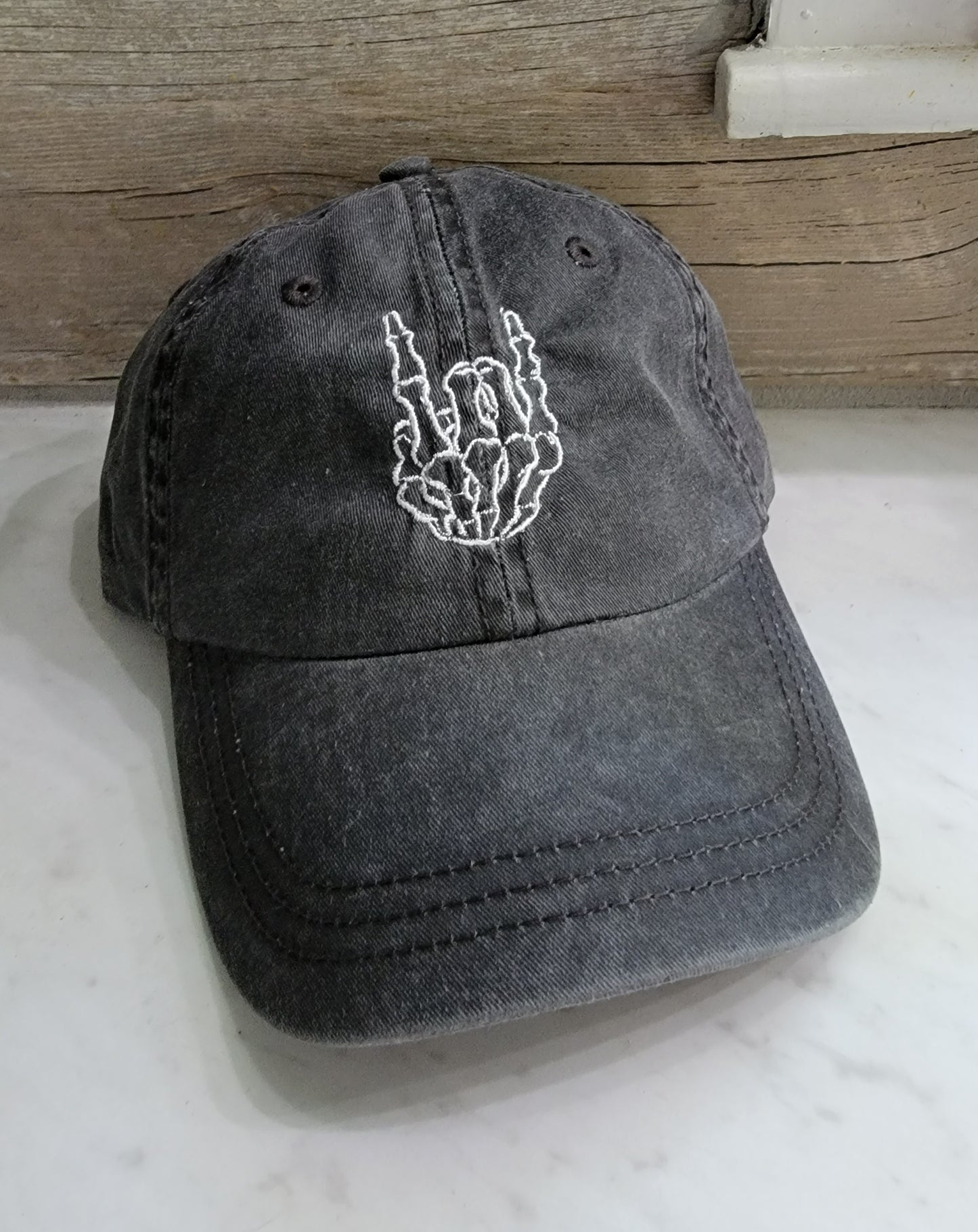 Ladies Skeleton Hand Hat
