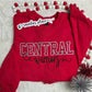 Central Warriors Varsity & Script Crewneck