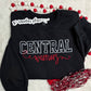 Central Warriors Varsity & Script Crewneck