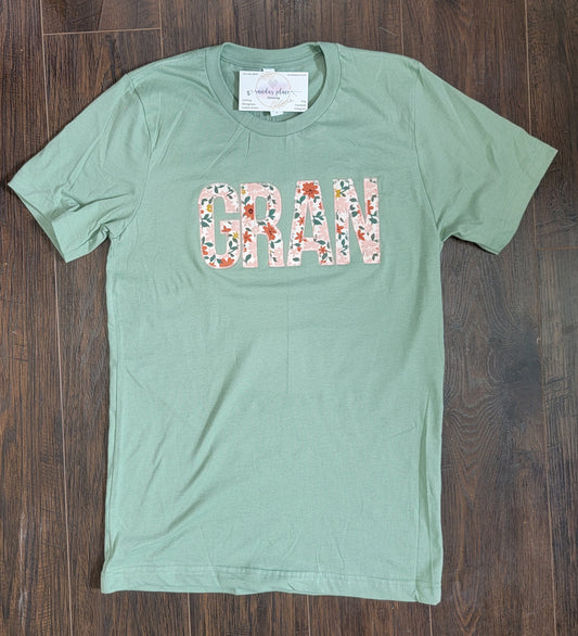 Sage Floral GRAN Tee