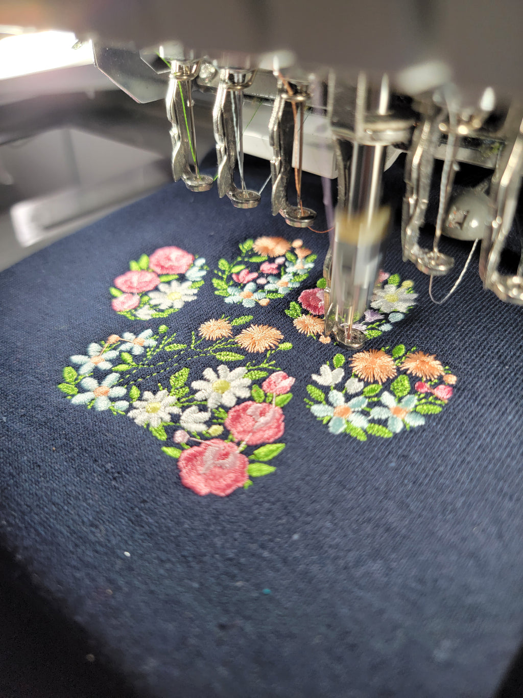 Floral Pawprint Crewneck