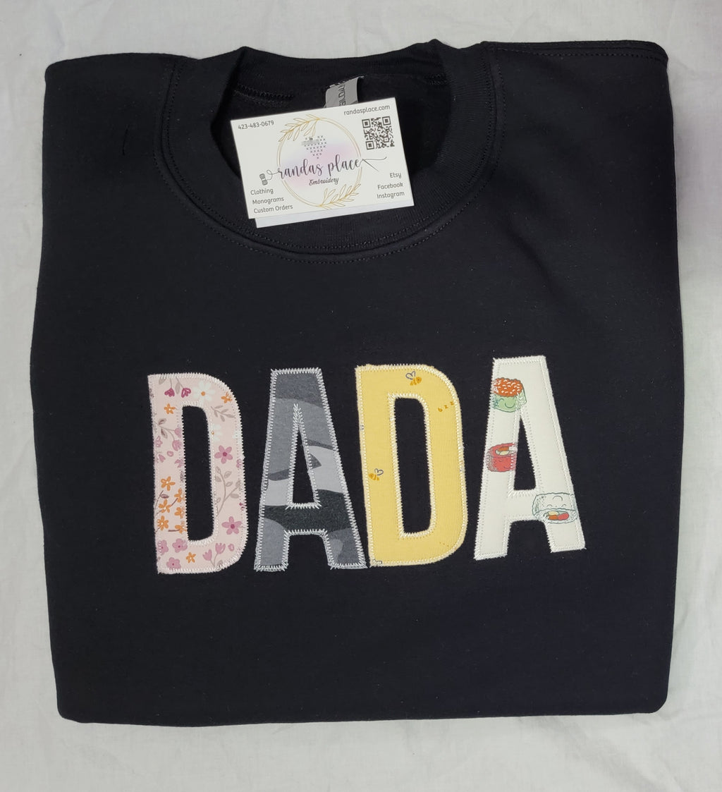 Custom DADA Crewneck with Infant Apparel