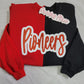 Pioneers Split Sparkle Crewneck