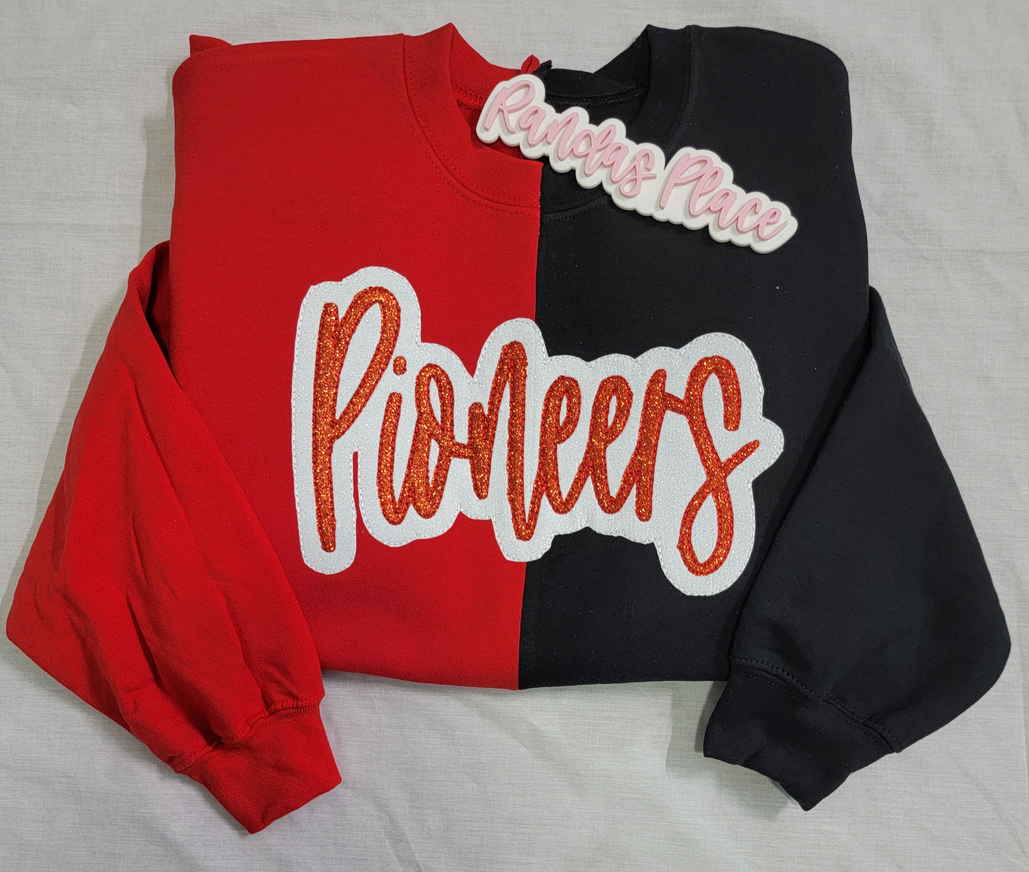 Pioneers Split Sparkle Crewneck