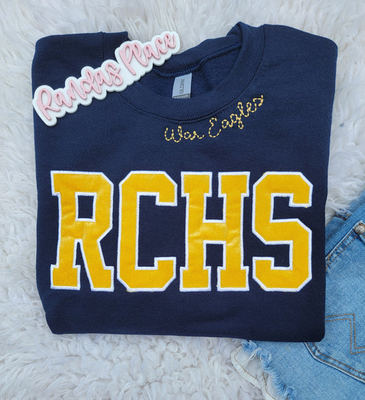 RCHS Velvet Crewneck