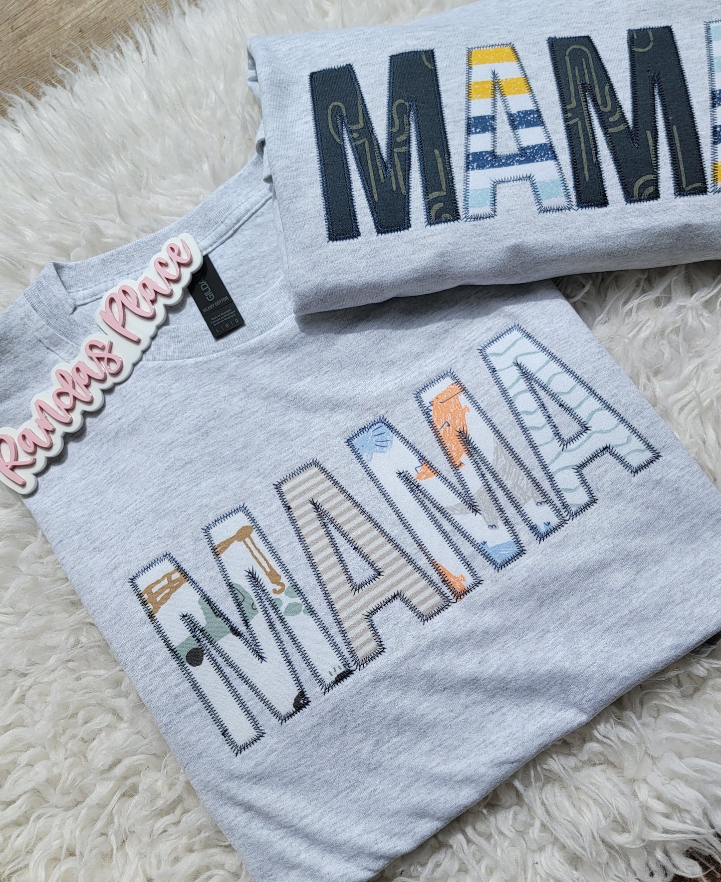 Custom MAMA Tee with Infant Apparel 3XL-5XL