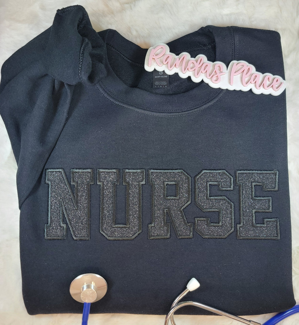Sparkle Nurse Crewneck