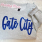 Gate City Script Sparkle Crewneck