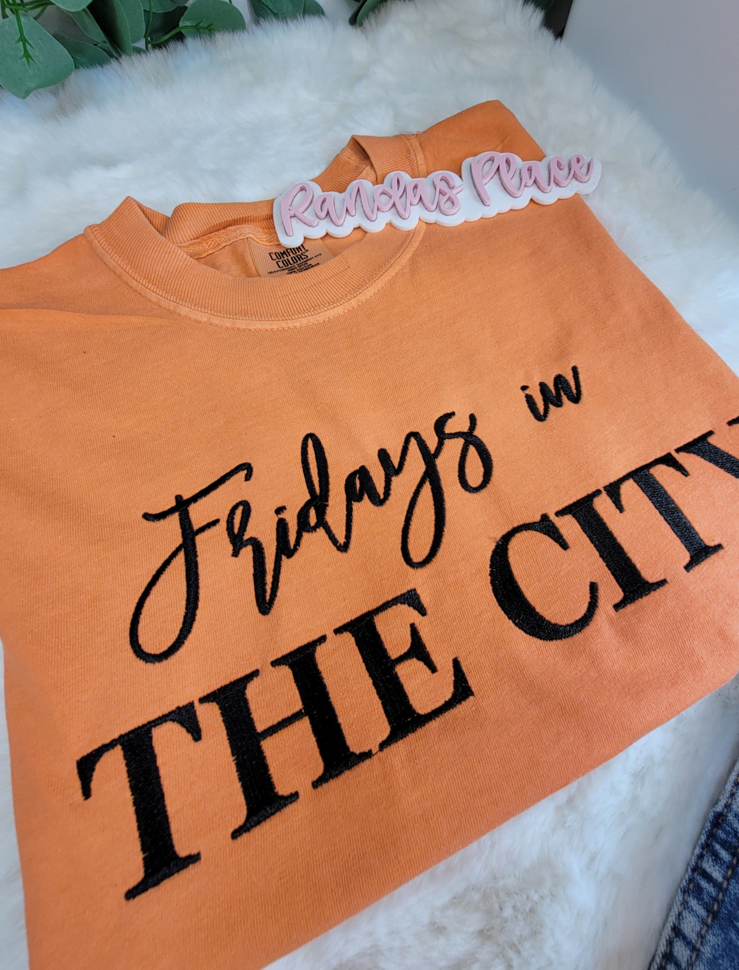 Fridays in the City Comfort Color Tee