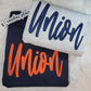 Union Script Sparkle Crewneck