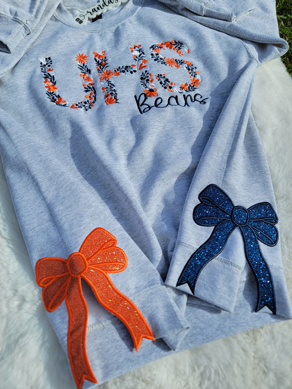 Union High School Floral Crewneck