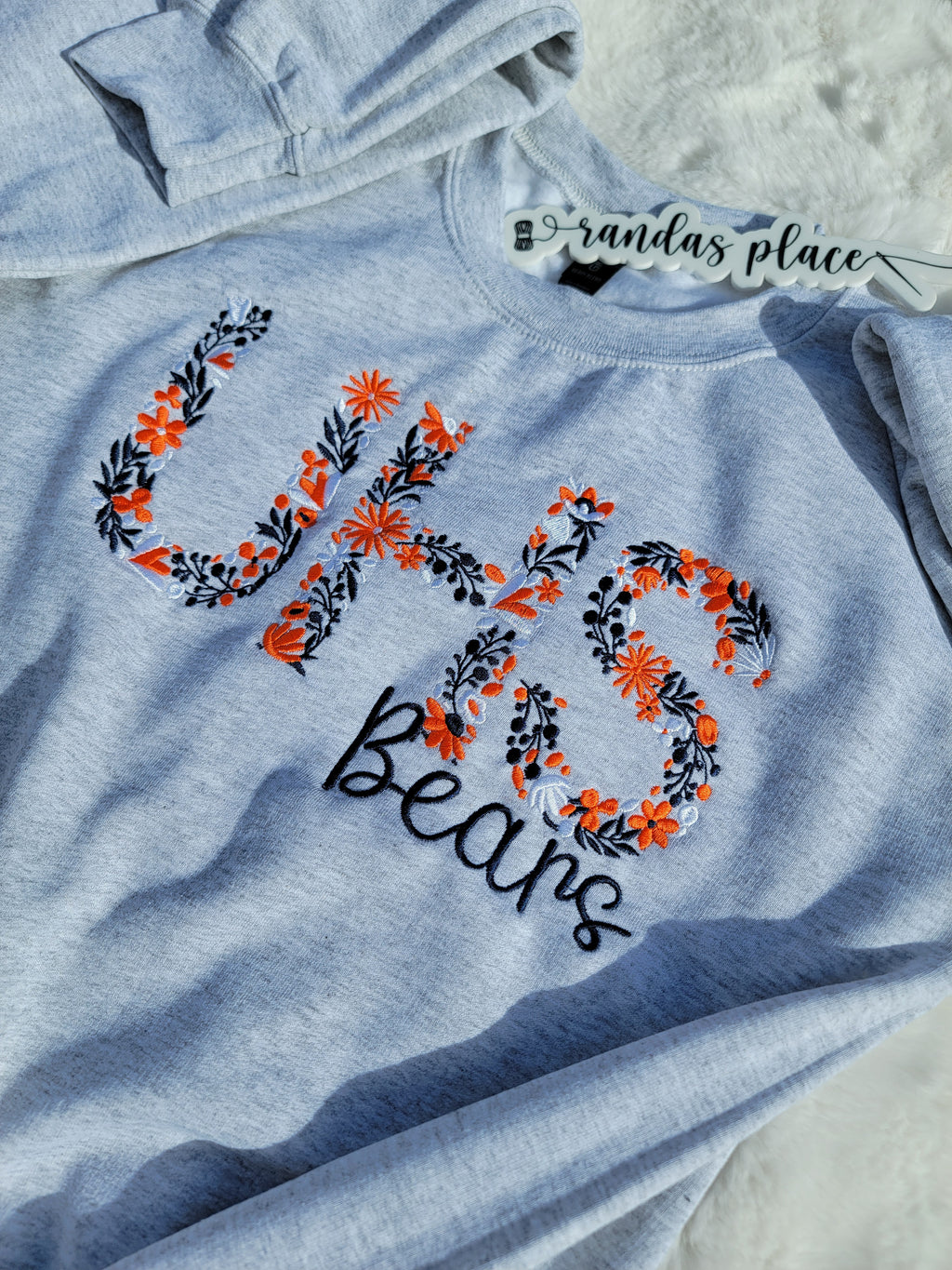 Union High School Floral Crewneck