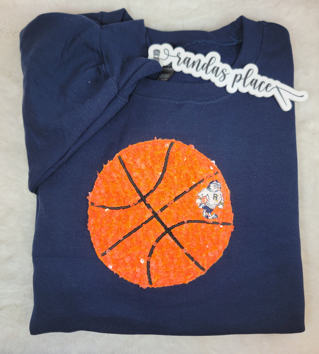 Rye Cove War Eagles Sequence Basketball Crewneck