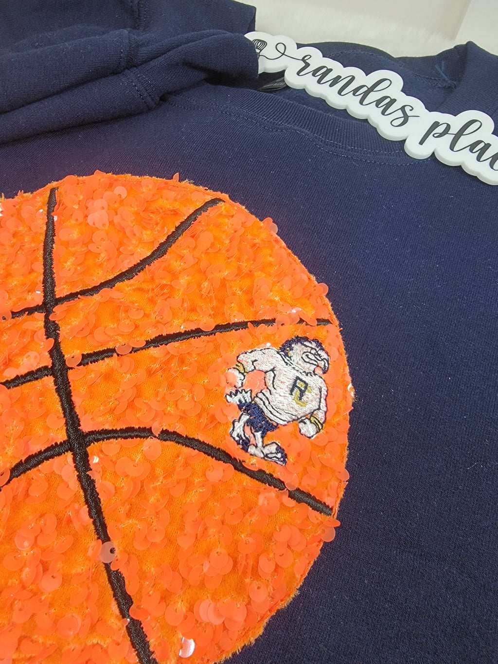Rye Cove War Eagles Sequence Basketball Crewneck