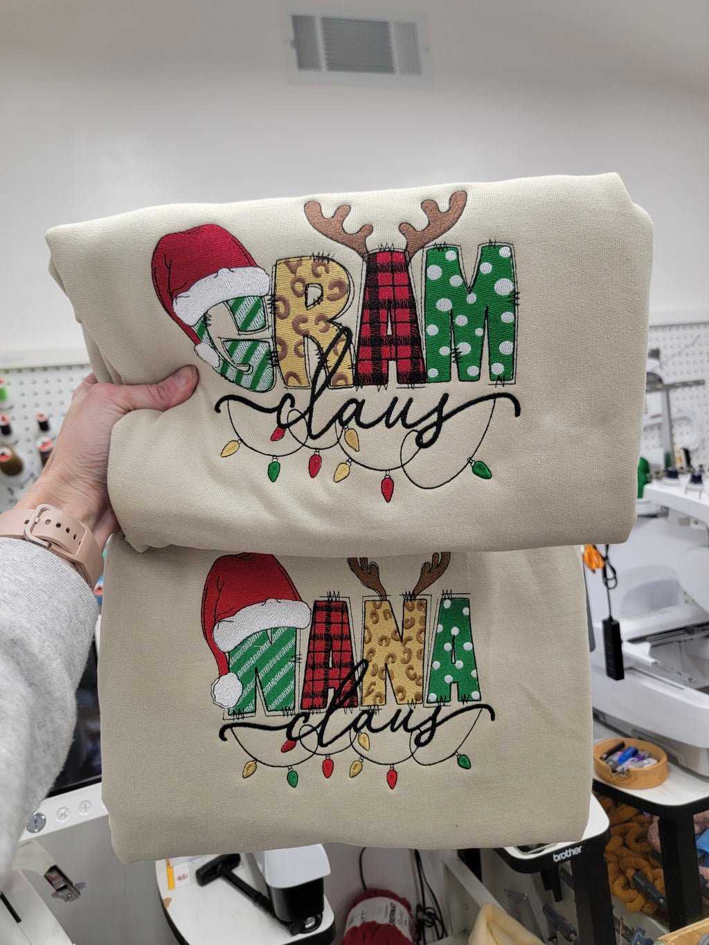 Christmas Family Claus Crewneck