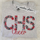 CHS Cheer Floral Crewneck