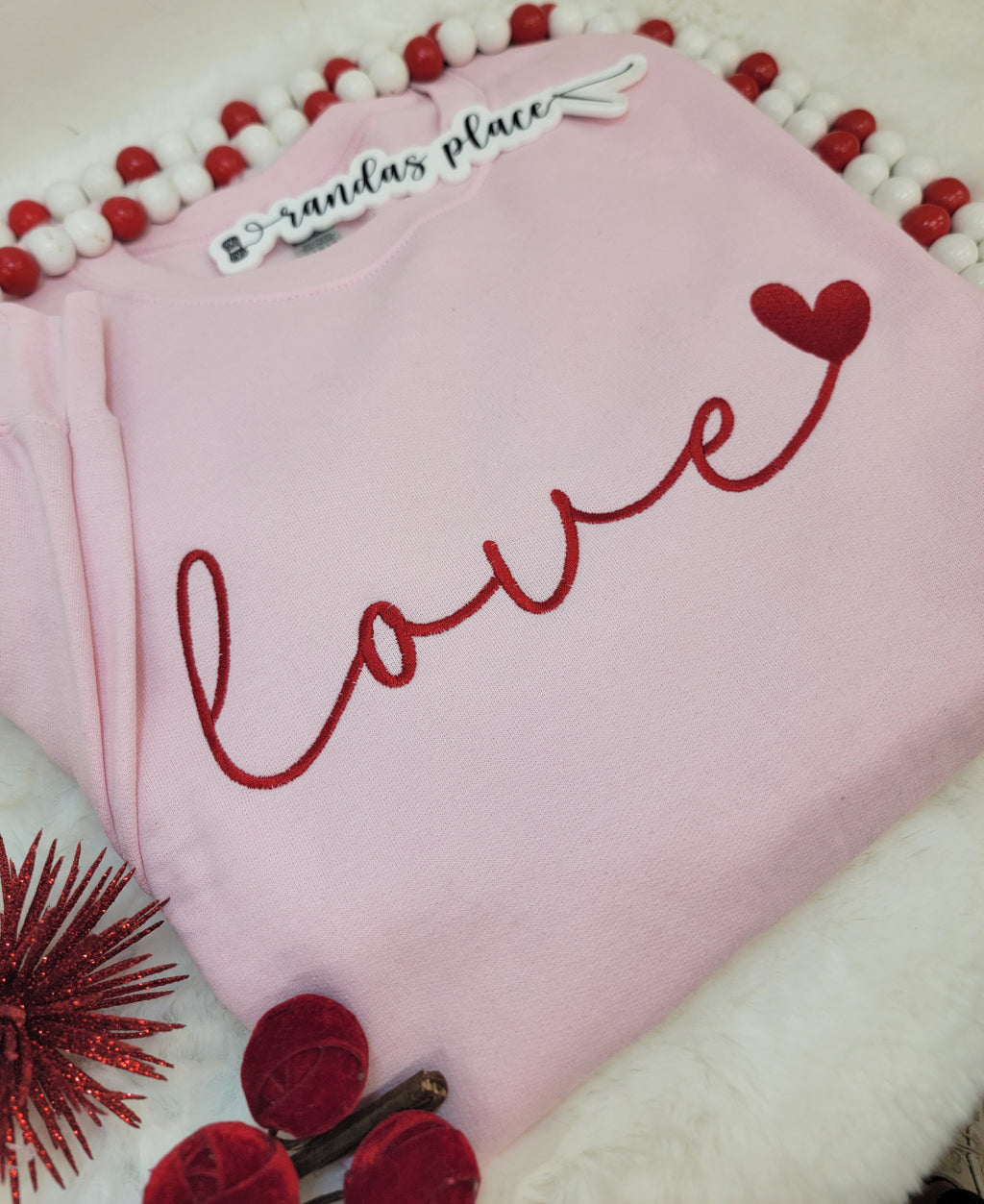 Love Heart Valentine Crewneck
