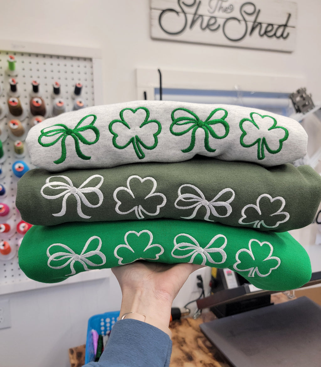 Saint Patrick Bow Crewneck