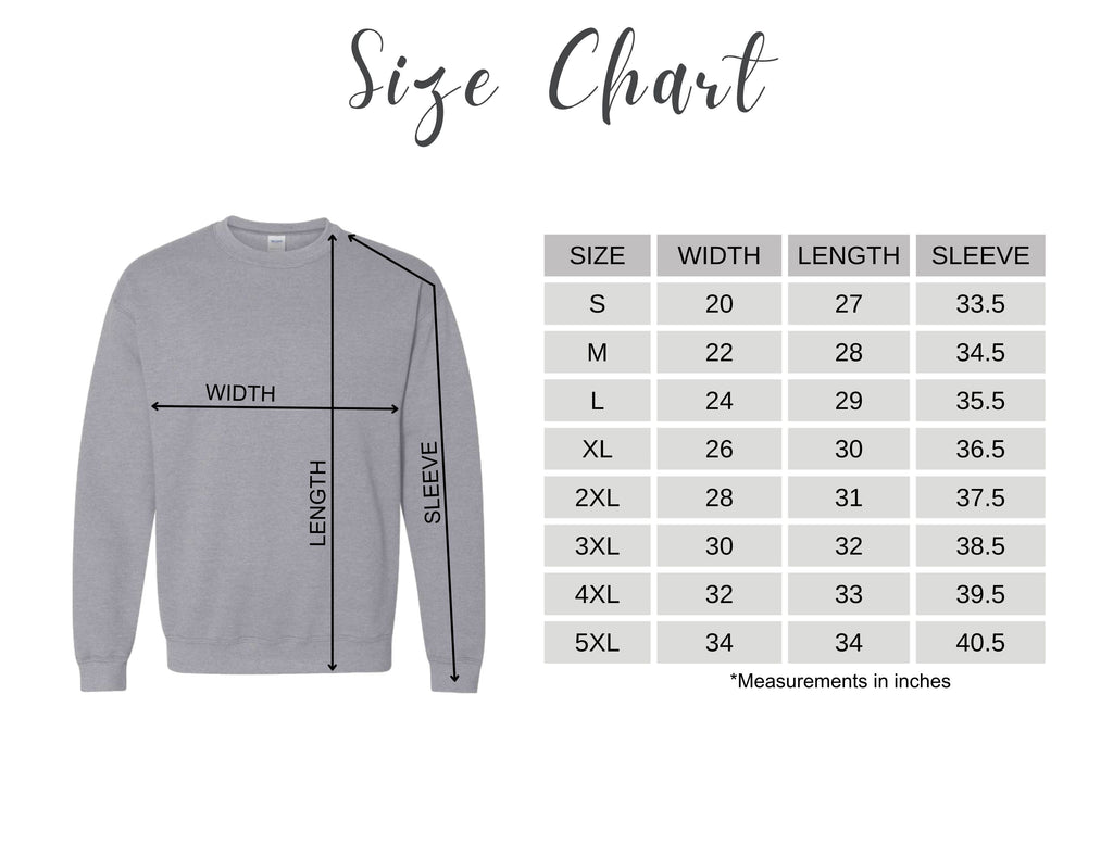 Custom NAME Crewneck with Infant Apparel 3XL-5XL